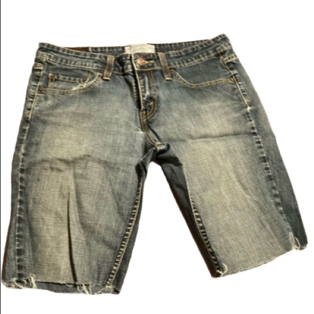Levi Strauss cut off shorts 9